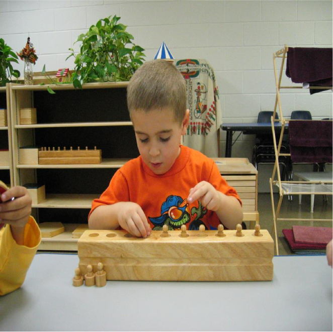 Cute Kids Montessori Nursery School- Sensory education