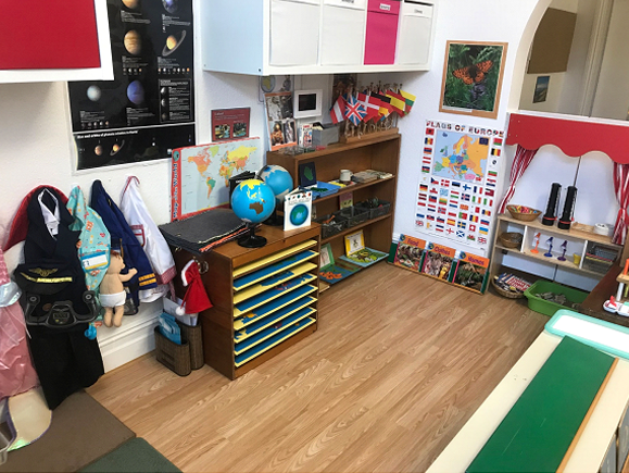Montesorri Preschool Room